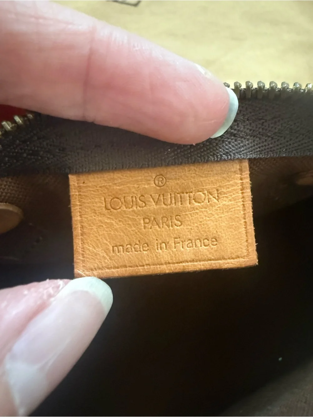 Louis Vuitton Vintage Mini Speedy with strap